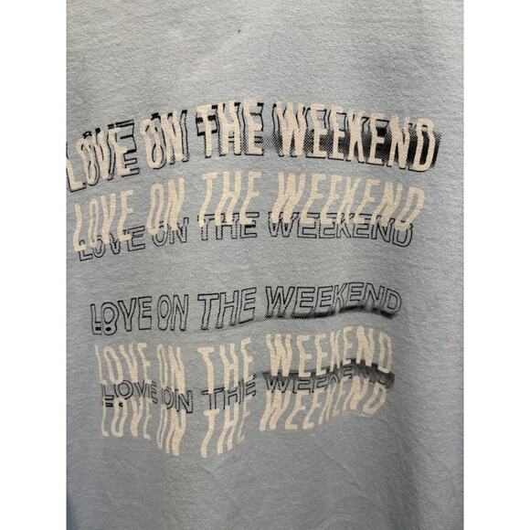 John Mayer Love on the Weekend Long Sleeve Jeremy Dean T- Shirt Men's Large - Picture 4 of 9
